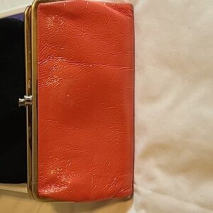 Hobo Lauren double lock clutch wallet.